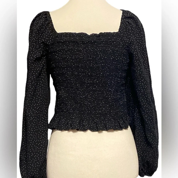 Print Smocked Top by the gap size medium - Picture 4 of 7